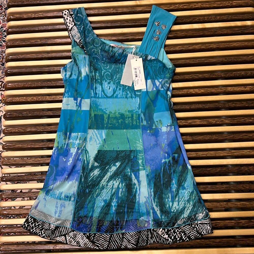 New with tags Evalinka Shift Dress - Made in Italy